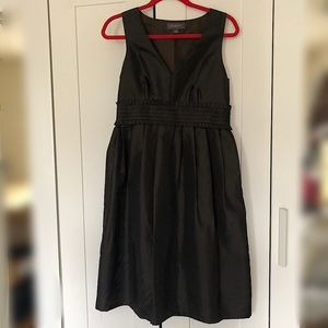 Liz Claiborne Espresso Brown Silk Dress